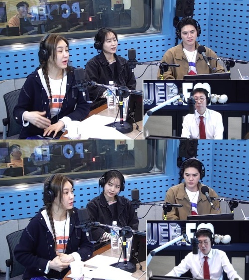 사진=왼쪽부터 옥주현, 이지혜, 윤소호/SBS 파워FM ‘김영철의 파워FM’ 캡처
