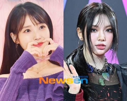 왼쪽부터 혜인 아이유/뉴스엔DB