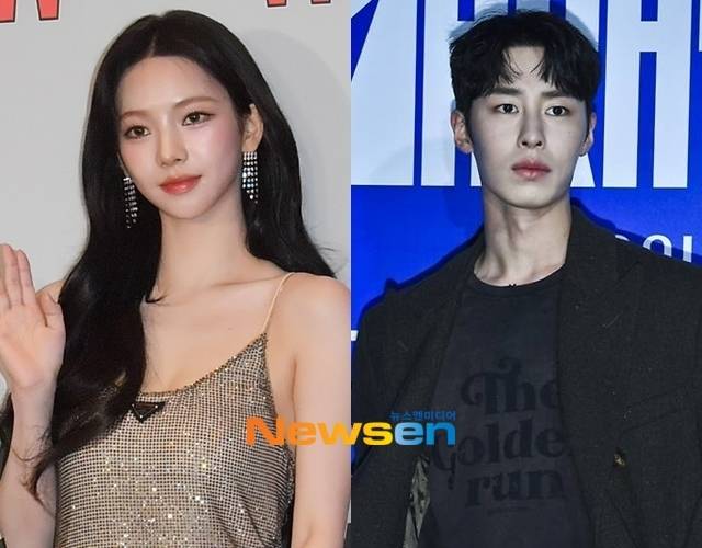 에스파 카리나와 이재욱(사진=뉴스엔DB)