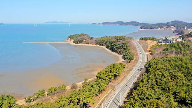 경기도 안산시 대부도 전경. 안산시 제공