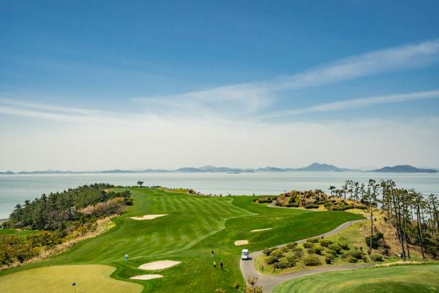 노 캐디 셀프 라운드를 즐길 수 있는 파인비치.