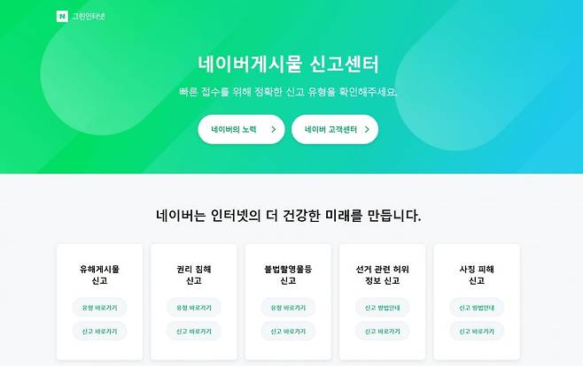 사진=네이버게시물 신고센터 갈무리