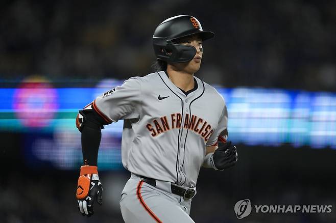MLB 데뷔 후 처음으로 출루 없이 경기를 마친 이정후 [AP=연합뉴스]