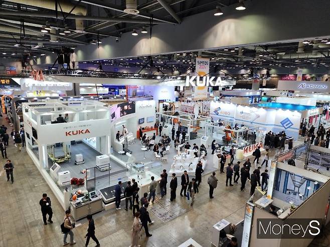 최대규모로 열린 SIMTOS 2024 현장 /사진=박찬규 기자