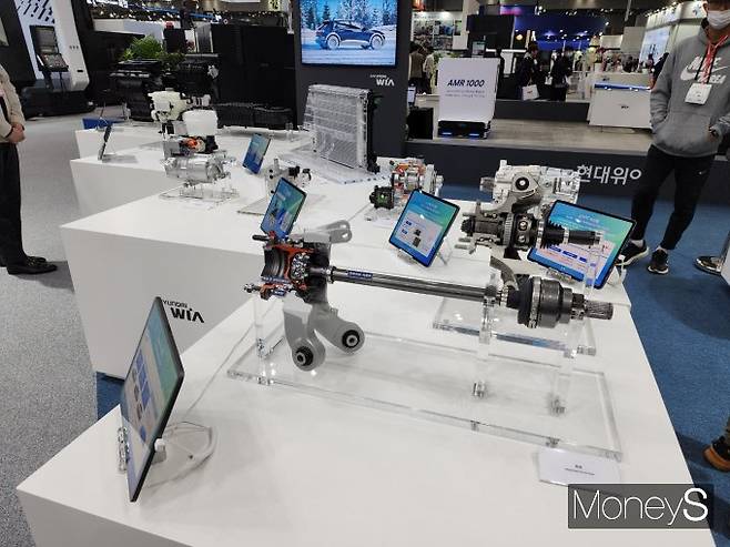 현대위아 자동차 부품 /사진=박찬규 기자