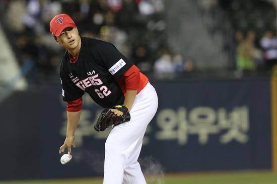 KIA 타이거즈 마무리 투수 정해영. 4월 4일 수원 KT 위즈전 1이닝 무실점 호투로 시즌 4세이브를 수확했다. 사진 KIA 타이거즈