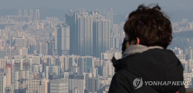 아파트 단지 서울 남산에서 바라본 서울 시내 아파트 단지 모습. [연합뉴스 자료사진]