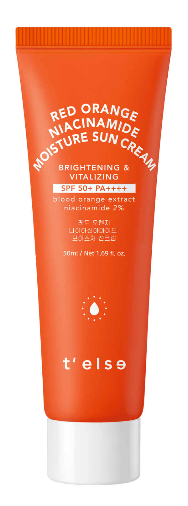 사진제공 : 네오팜 티엘스 '레드 오렌지 나이아신아마이드 모이스처 선크림'