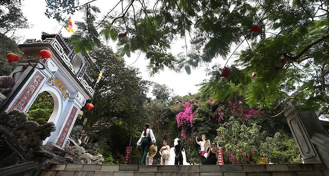 오행산 중 수산. 박미향 기자