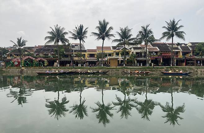 이국적인 풍경이 여행객의 마음을 사로잡는 호이안. 박미향 기자