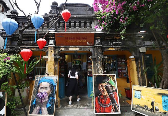 호이안에 있는 ‘레한 갤러리’. 박미향 기자