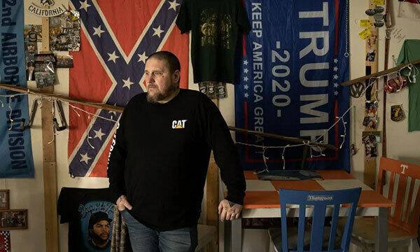 버지니아 자택에서 촬영된 ‘원숭이 고문방’ 운영자&nbsp;마이클 매카트니 모습. BBC 캡처