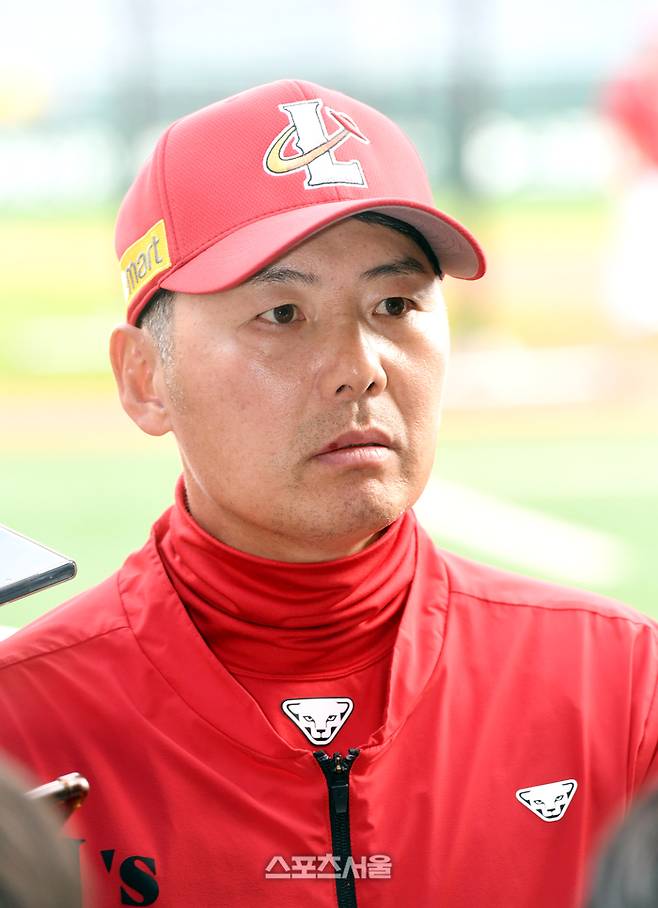 SSG 시절 김원형 감독. 문학 | 박진업기자 upandup@sportsseoul.com