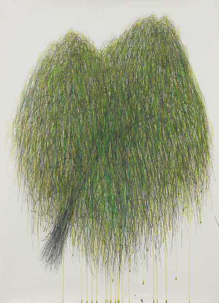 ‘무제’(종이에 연필, 아크릴릭, 109.1×78.6㎝, 1990년대). 성곡미술관 제공