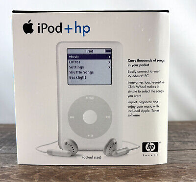 HP와 제휴한 애플 iPod 제품