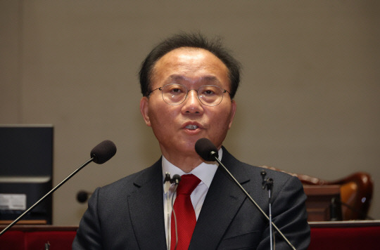 윤재옥 국민의힘 원내대표<연합뉴스>