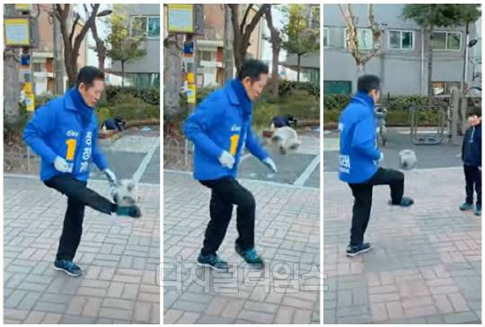 정청래 더불어민주당 서울 마포을 후보. <유튜브 '정청래 TV떴다!'>