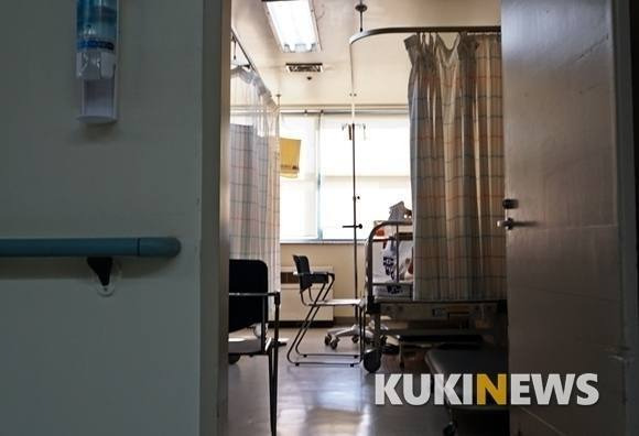 국내 한 대학병원 병실. 사진=박효상 기자