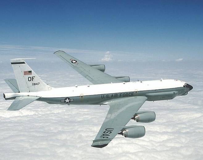 RC-135V(리벳 조인트) 정찰기 [미 공군 홈피 캡처. 재판매 및 DB 금지]