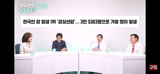 이러면 낫는다 갑상선암편. /오!건강