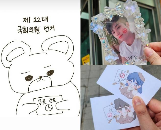 사진=뉴진스 공식 인스타그램(왼쪽)·독자 제공