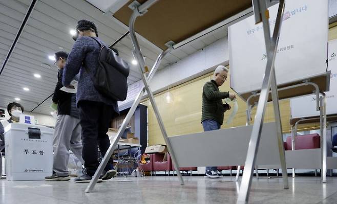 제22대 국회의원선거 투표 자료사진. / 사진=뉴시스