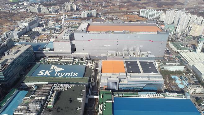 경기도 이천시에 위치한 SK하이닉스 이천캠퍼스. [SK하이닉스 제공]