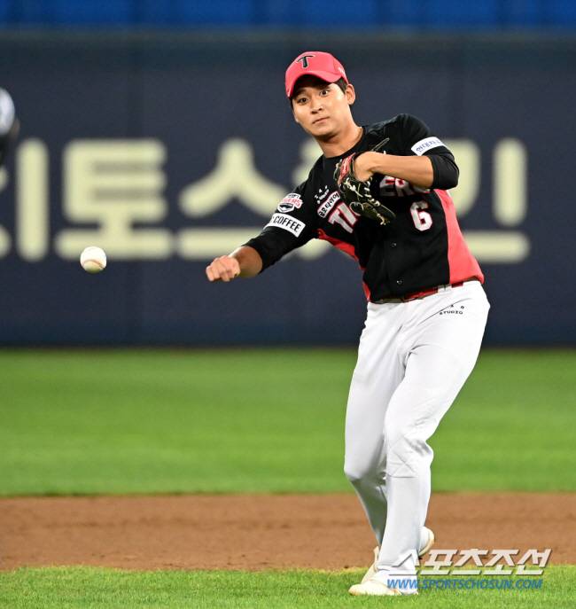 2023 KBO리그 KIA 타이거즈와 삼성 라이온즈의 경기가 18일 대구삼성라이온즈파크에서 열렸다. KIA 홍종표. 대구=허상욱 기자wook@sportschosun.com/2023.08.18/