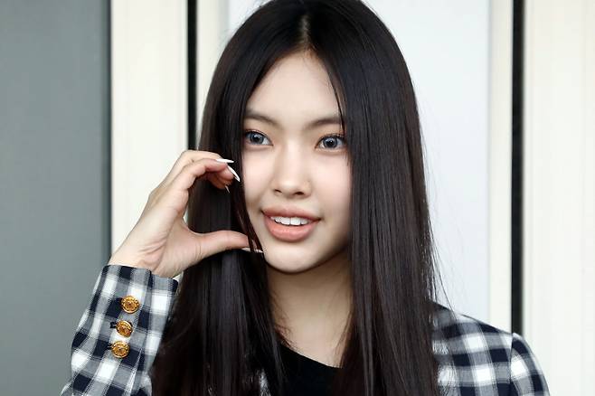 뉴진스 혜인. [뉴시스]