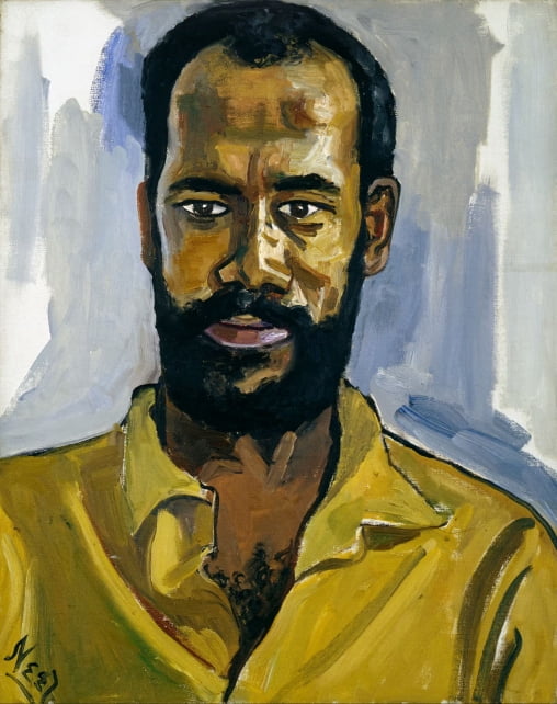 압둘 라흐만(1964). 닐은 동네 택시 기사였던 그의 얼굴을 자주 그렸다. /빅토리아 미로 갤러리