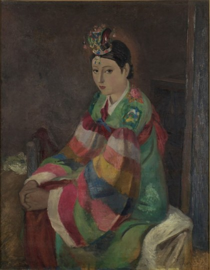 이쾌대, ‘무희의 휴식’, 1937, 개인소장.