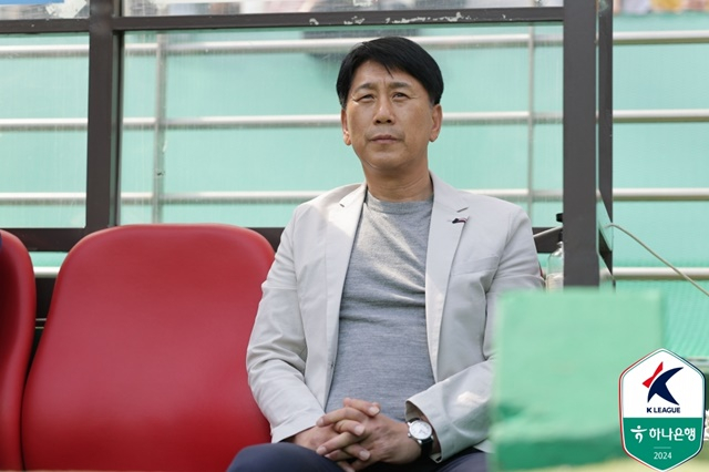 박태하 포항스틸러스 감독. /사진=한국프로축구연맹 제공