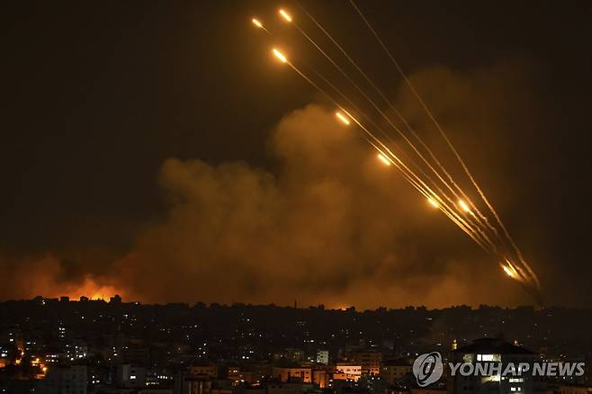 가자지구 전쟁 [AP 연합뉴스 자료사진. 재판매 및 DB 금지]