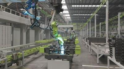 Photo shows the Intelligent Manufacturing Plant  of Zoomlion Access. (Source: Zoomlion)