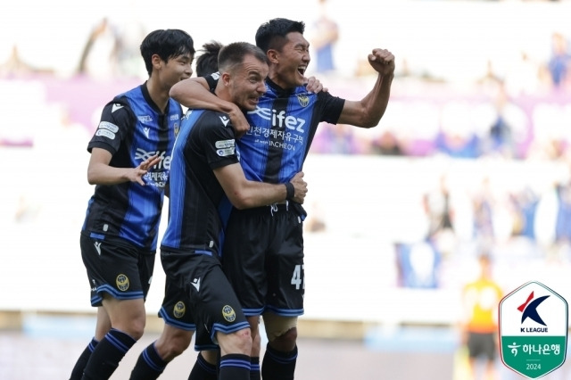 인천 유나이티드와 대구FC가 1-1로 무승부를 거뒀다/프로축구연맹