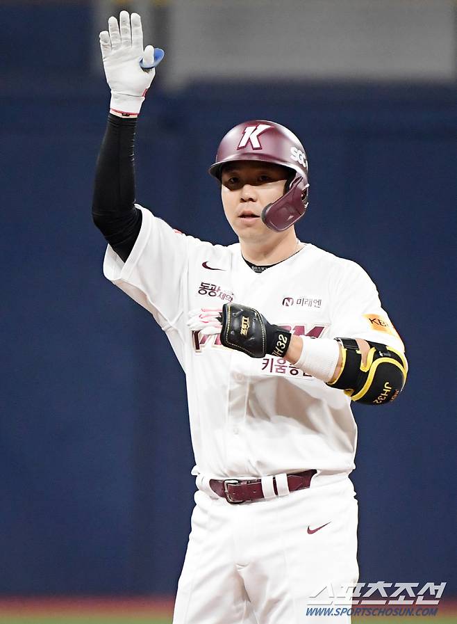 키움 김재현. 고척=정재근 기자 cjg@sportschosun.com/2024.3.30/