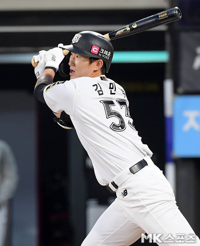 KT 김민혁. 사진=천정환 기자