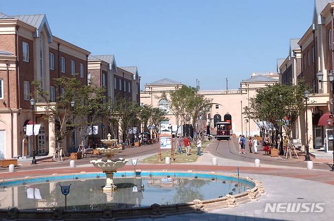 [파주=뉴시스] 지난 2006년 4월 개원한 경기영어마을 파주캠프 전경. 2006.09.07 (사진=경기도 제공)