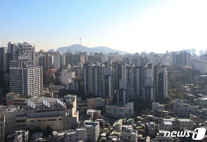 서울 마포구 아파트 단지들. 2022.10.20/뉴스1 ⓒ News1 신웅수 기자