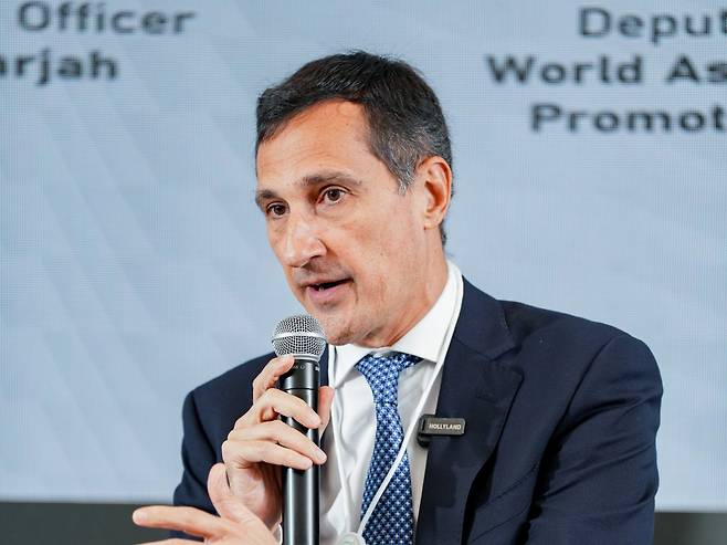 마시모 팔치오니 최고 경쟁력 책임자(CCO). 아부다비 투자진흥청(ADIO) 제공