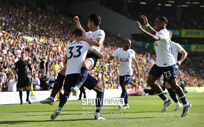 ▲ 반면 토트넘은 손흥민의 득점왕을 만들기 위해 노력했다.