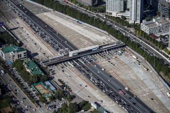 경기 성남시에 위치한 경부고속도로 서울요금소. 뉴시스