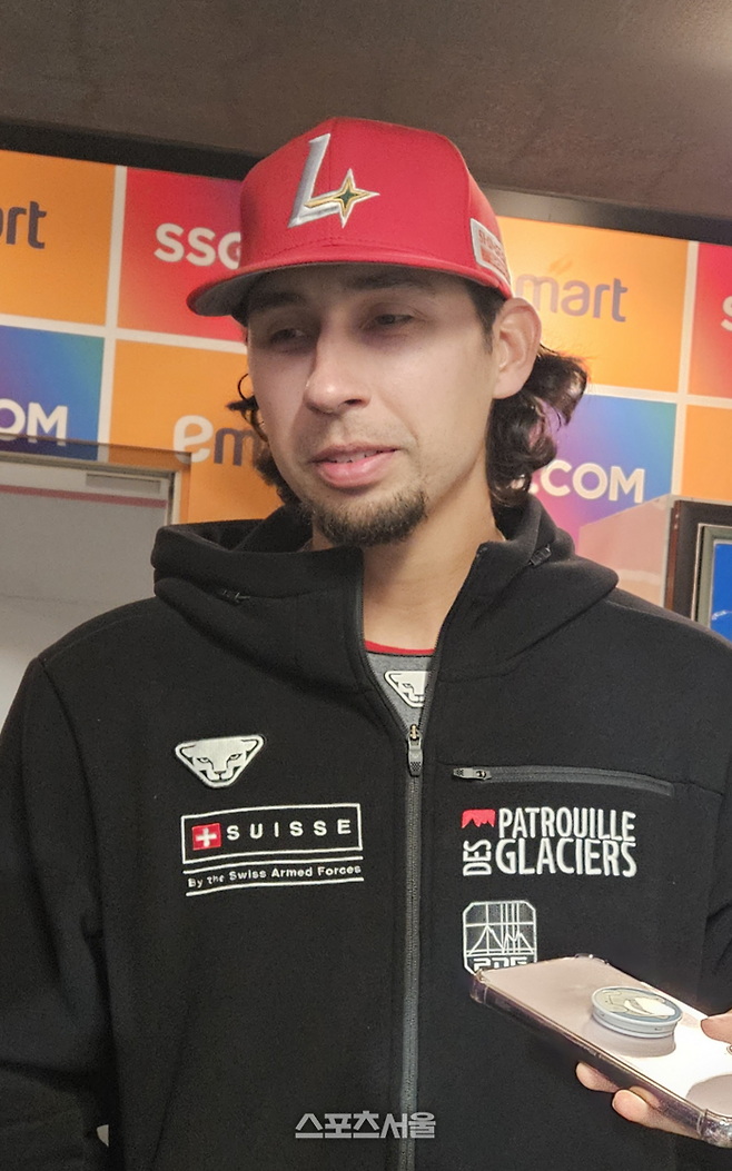 SSG 더거가 18일 KIA전에서 호투했다. 문학 | 황혜정 기자 et16@sportsseoul.com