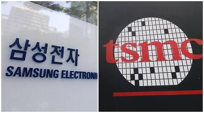 삼성전자와  대만 TSMC/조선DB