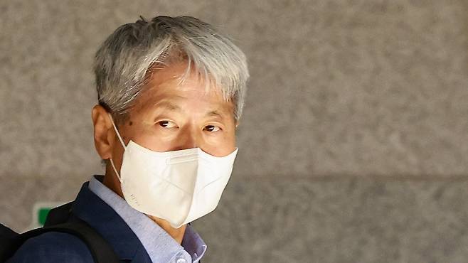 신학림 전 언론노조 위원장. 연합뉴스