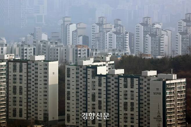 서울 시내 아파트 단지. 조태형 기자