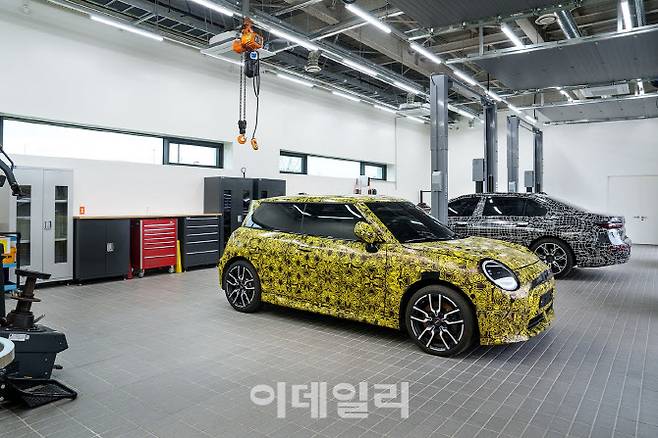 BMW 그룹 R&D 센터 코리아내에 갖춰진 ‘차량 시험실’(사진=BMW그룹 코리아)