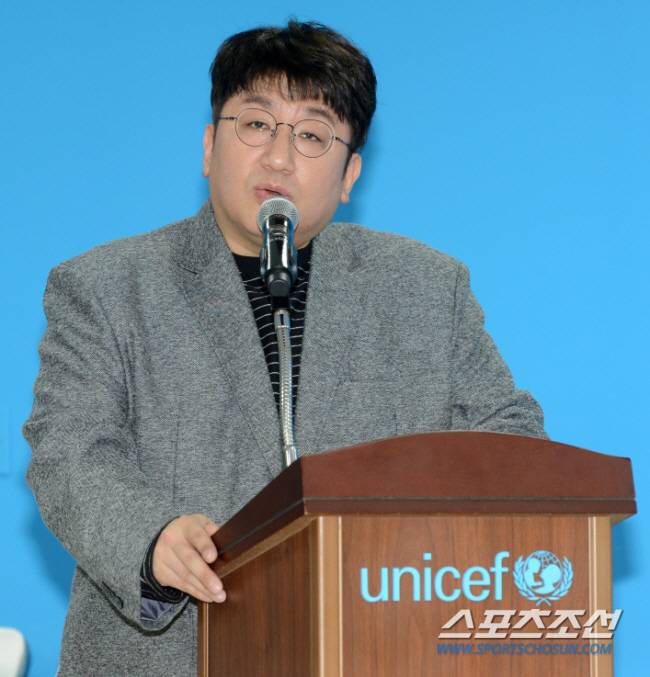 방시혁 의장. 스포츠조선DB