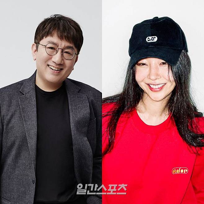 방시혁, 민희진. (사진=하이브, 어도어 제공)