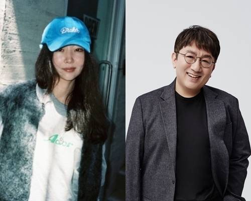 22일 가요계에 따르면 하이브는 이날 오전 민희진 대표와 어도어 경영진 A씨 등에 대한 감사에 들어갔다. 감사팀 소속 인력은 어도어 경영진 업무 구역을 찾아 회사 전산 자산을 회수했고, 대면 진술 확보에 나선 것으로 전해졌다.  / 사진 = 어도어, 빅히트뮤직 제공